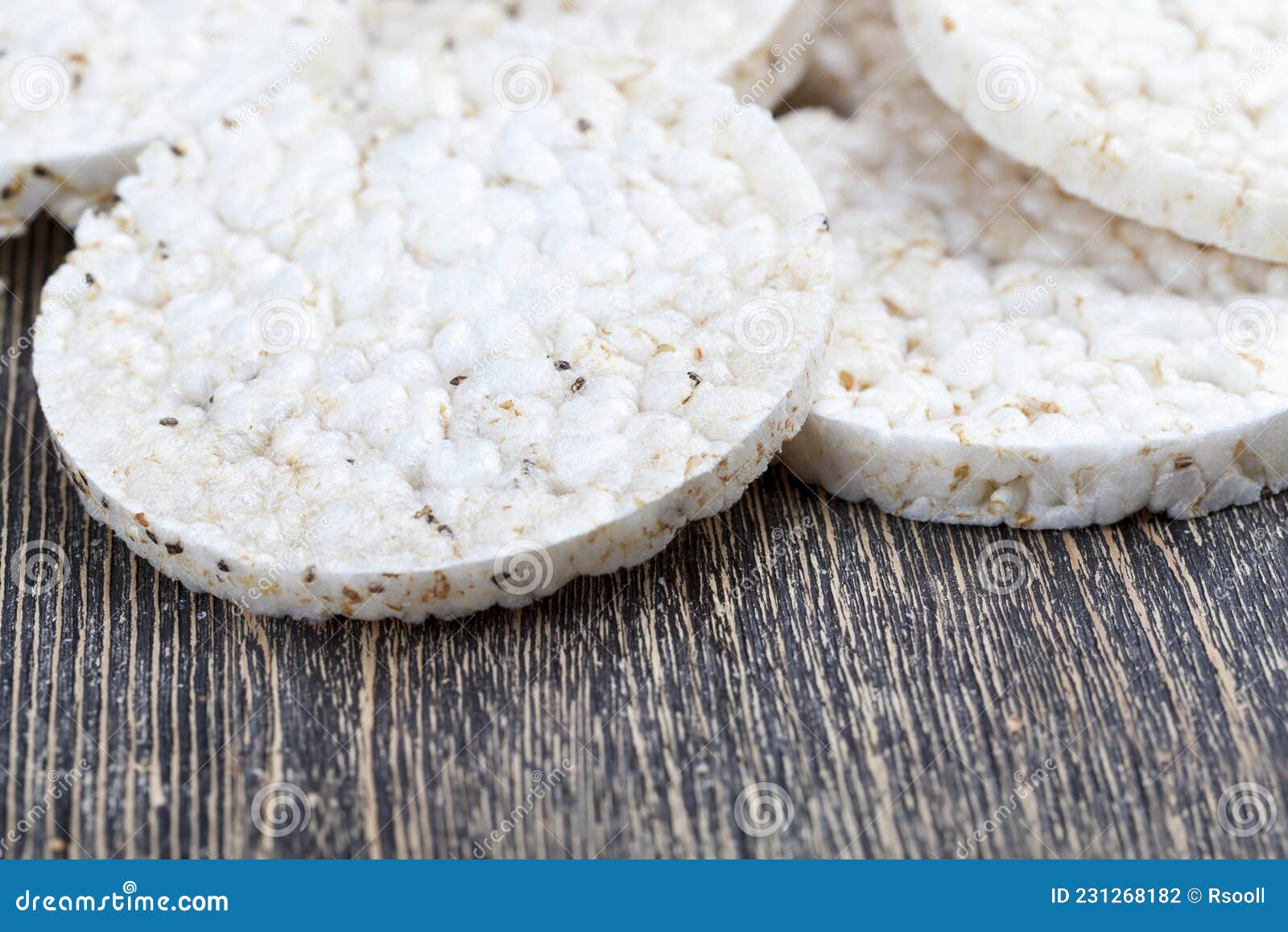 Rice Breads Made from Rice Cereals Stock Photo Image of rice, crusty