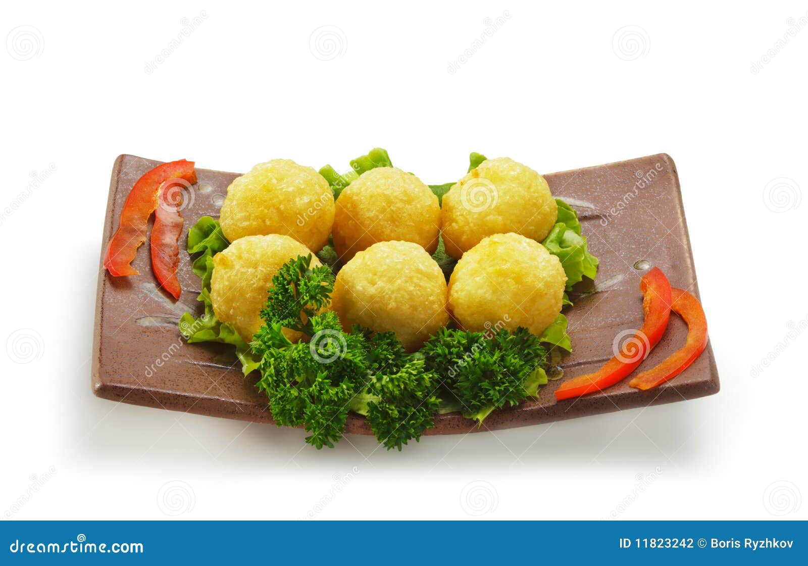 Rice Croquette stock photo. Image of cuisine, japan, meal 11823242