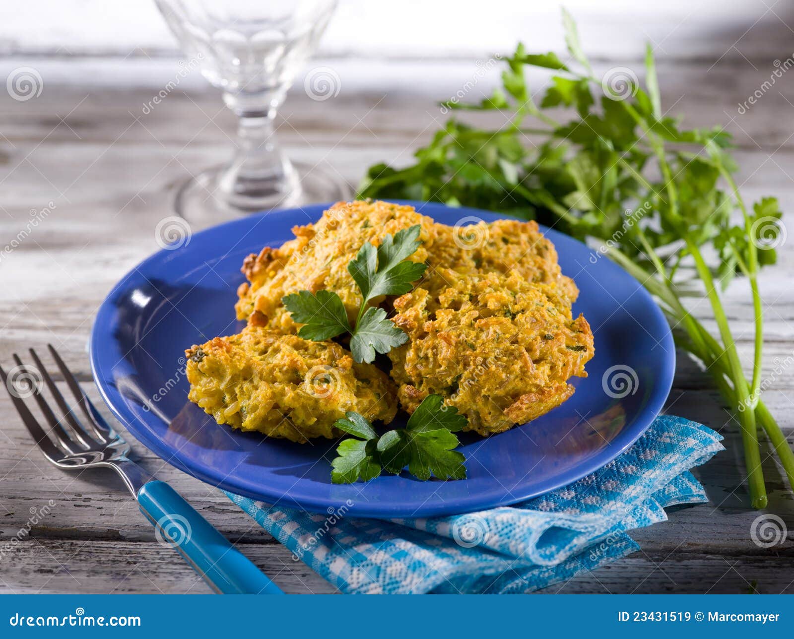 Rice croquette stock image. Image of fresh, gourmet, golden 23431519