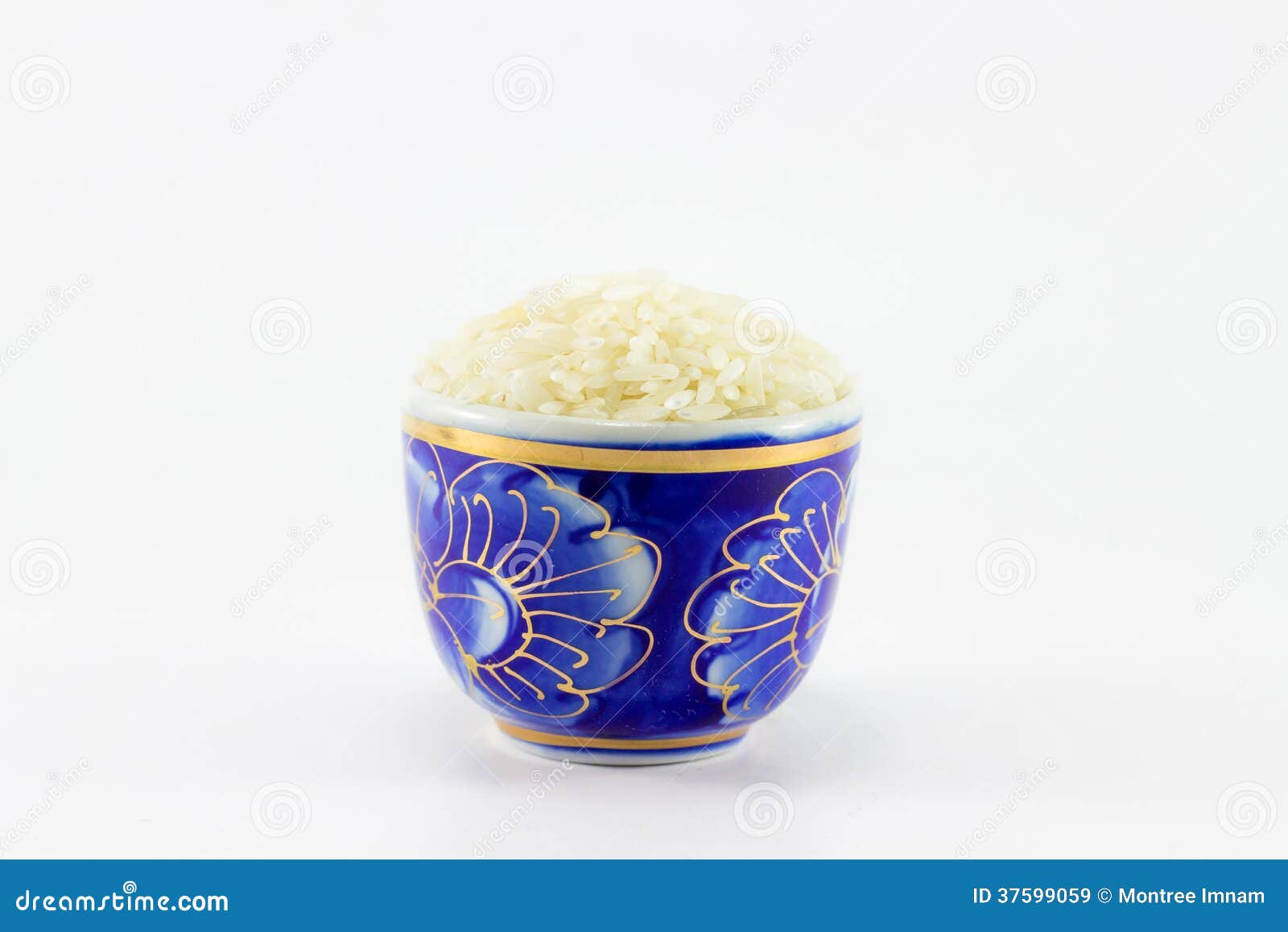 Rice in the cup stock image. Image of cooking, asian 37599059