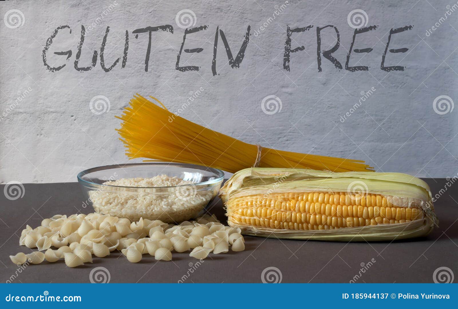 Rice, Fresh Corn and Glutenfree Pasta. Rice Pasta, Corn Pasta