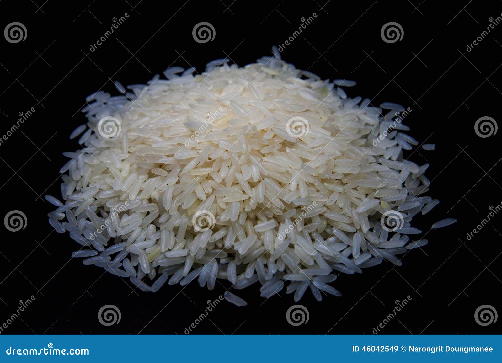 Rice Grain, Jasmine Rice for Background Stock Image - Image of