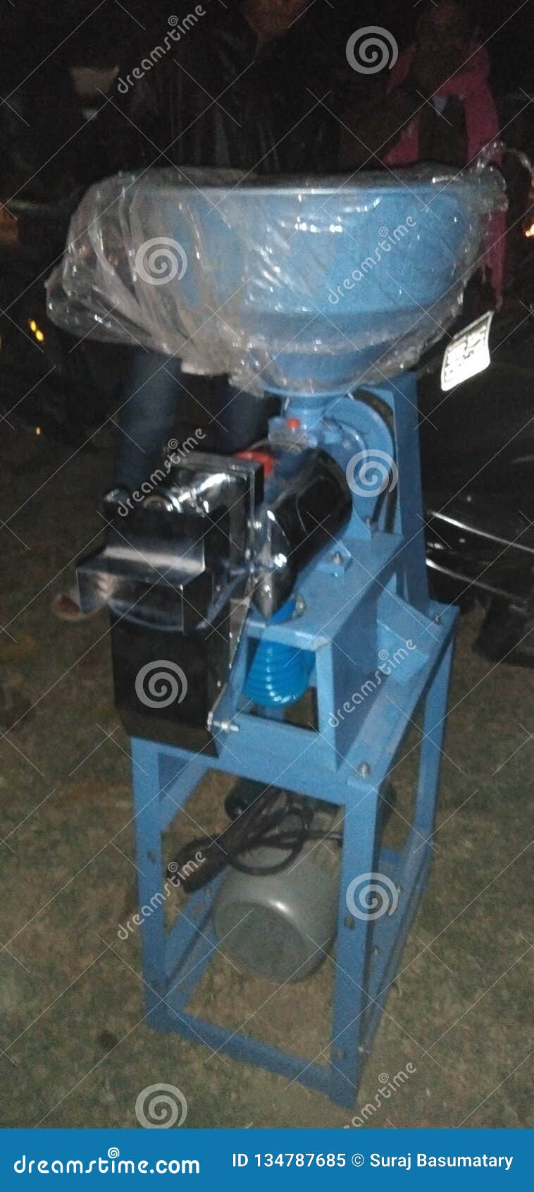 Rice grinder stock image. Image of rice, grinder, electric 134787685