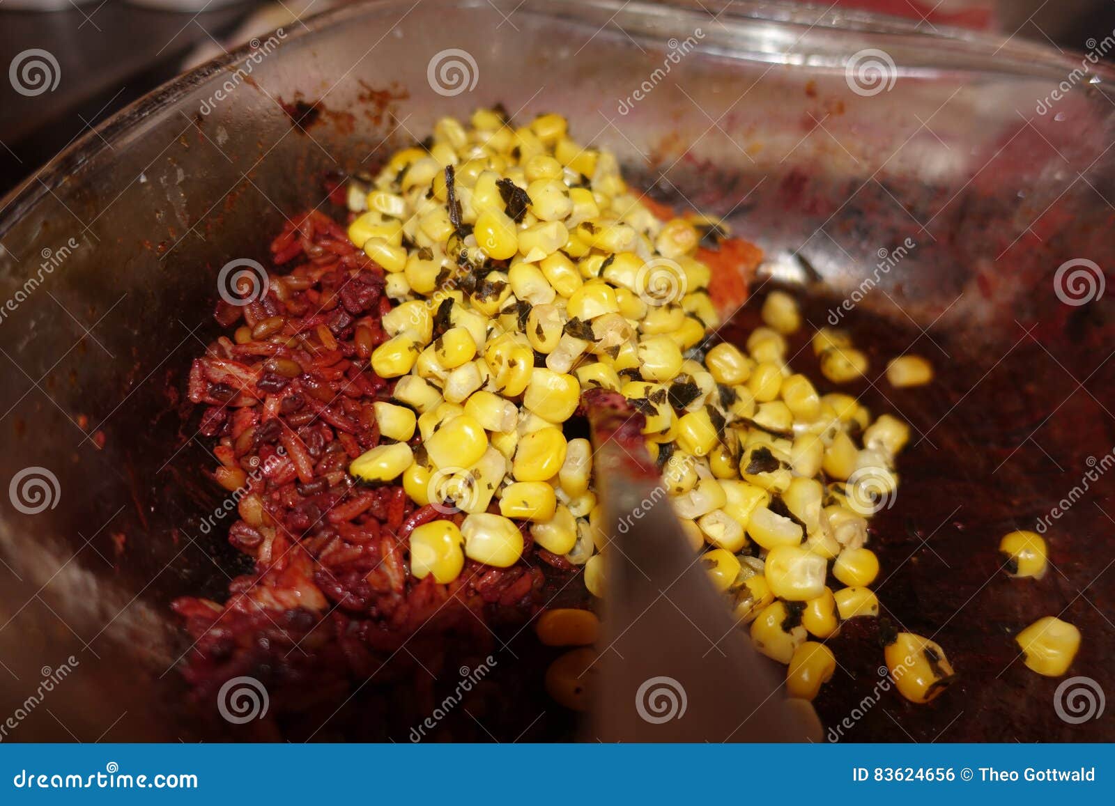Rice With Astaxanthin And Beta Carotene RoyaltyFree Stock Photo