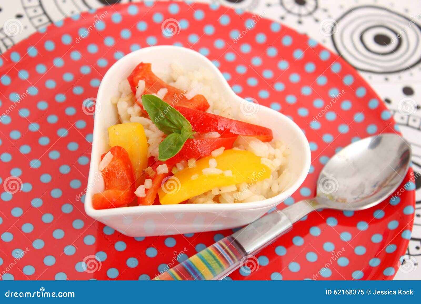 Rice with paprika stock image. Image of vegetarian, fruit 62168375