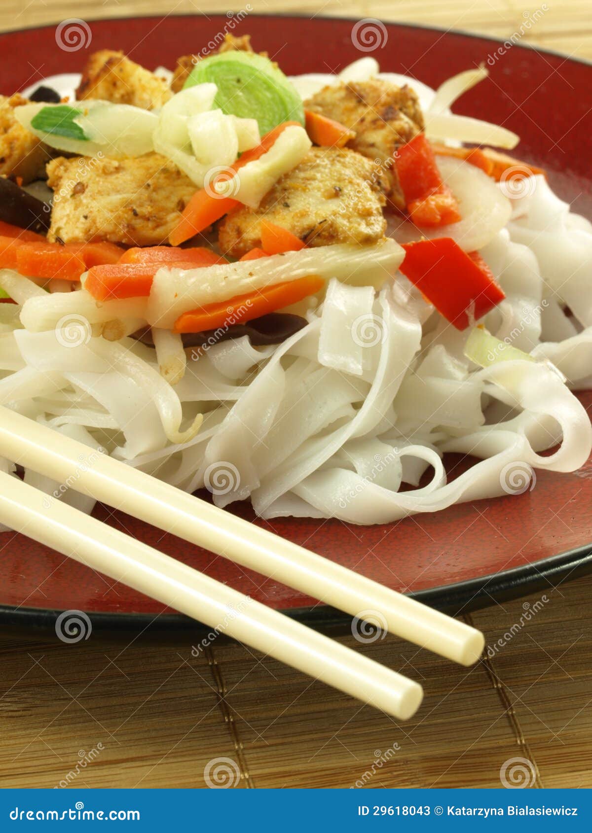 Rice pasta dish stock image. Image of dinner, carrot 29618043