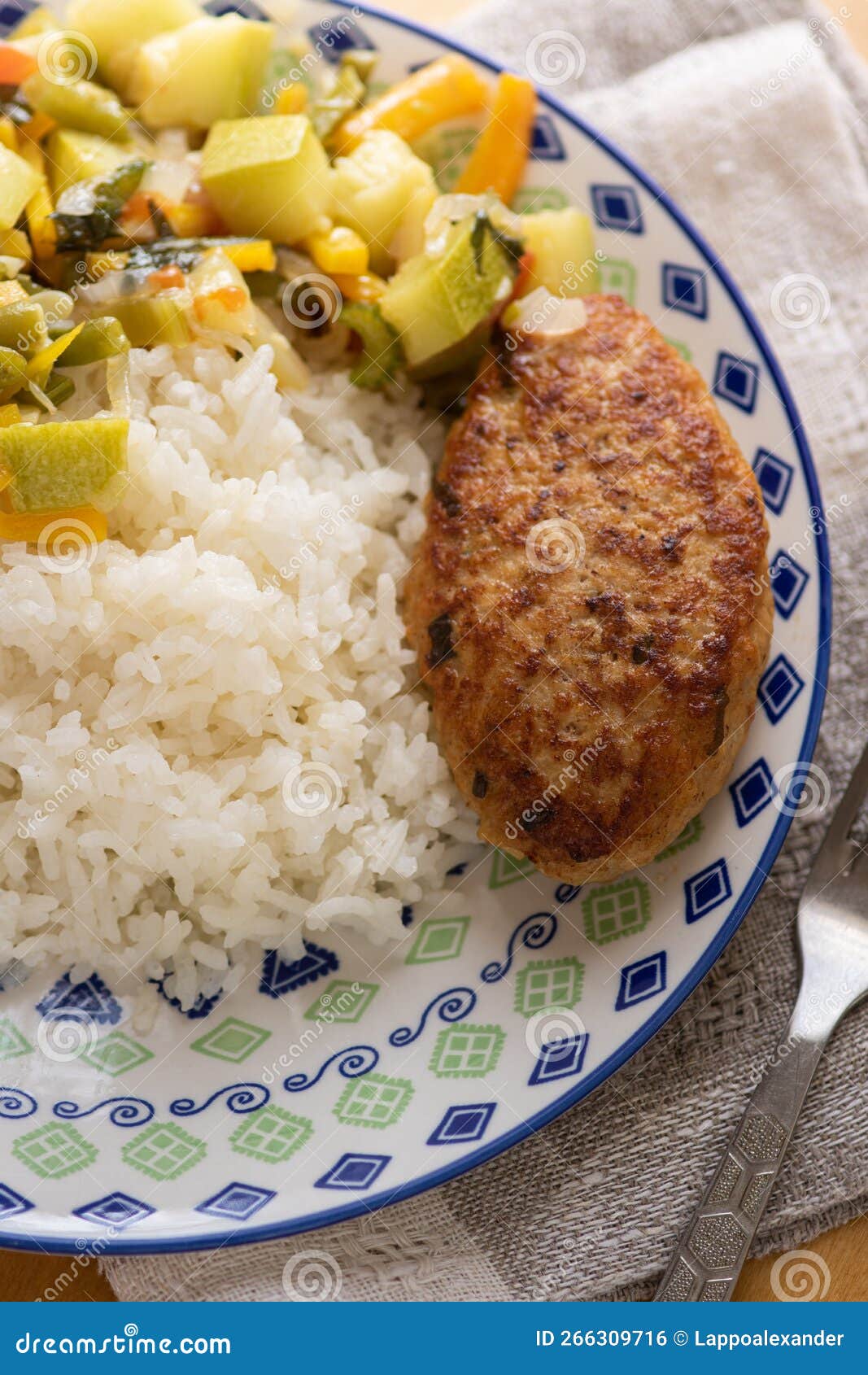 Rice Porridge with Vegetables and Meat Stock Photo Image of staple