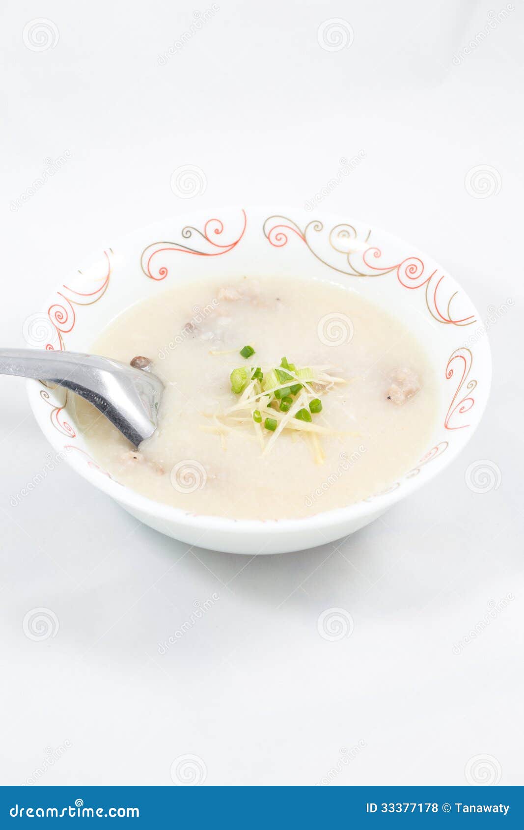 Rice porridge stock photo. Image of white, vegetable 33377178