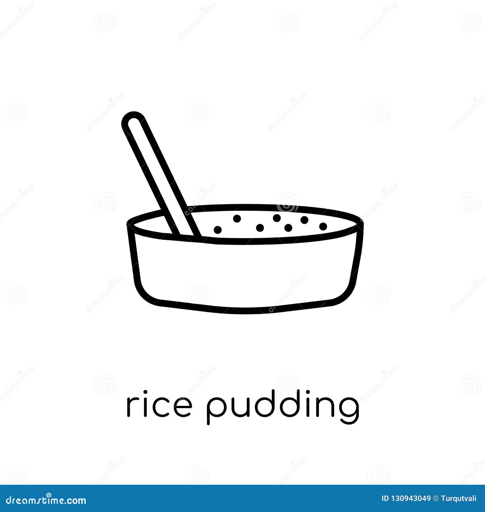 Rice Pudding RoyaltyFree Stock Image 28135510
