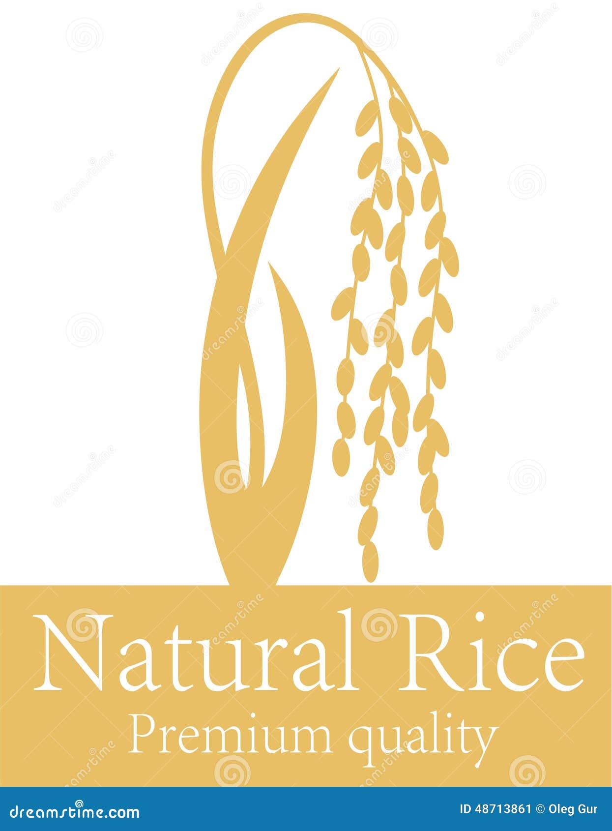 Rice. Vector illustration (EPS 10)