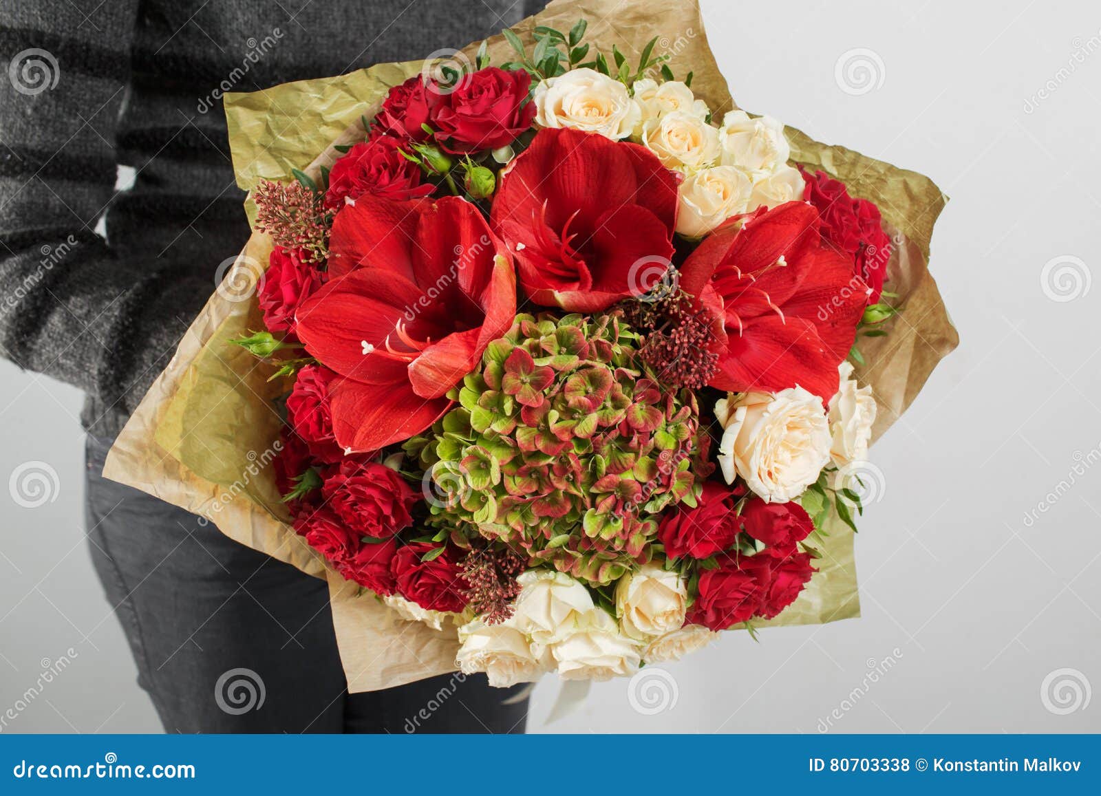 Bouquet De 80 Roses