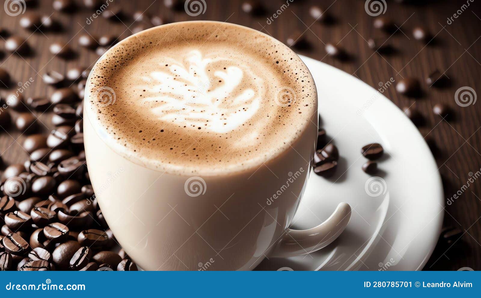 Rich and Flavorful Coffee with High Quality Coffee Filter.AI Generated