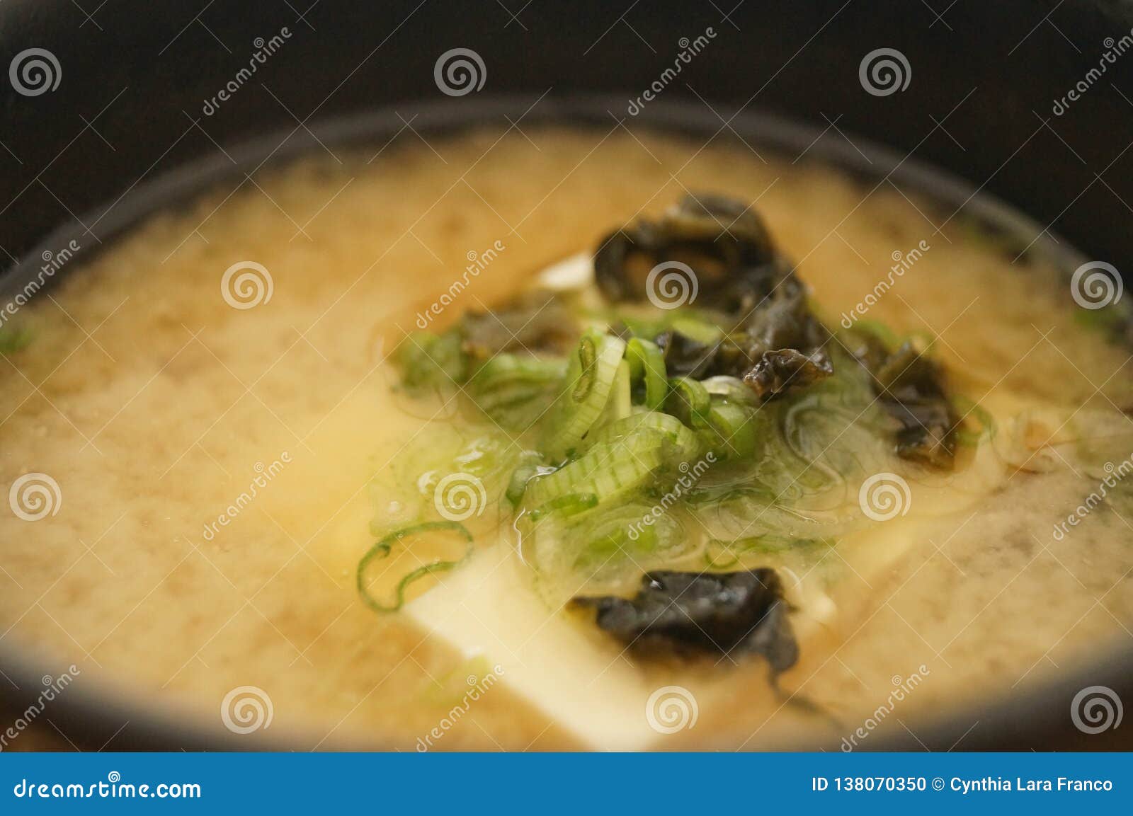 Rich and hot tofu soup stock photo. Image of organic 138070350