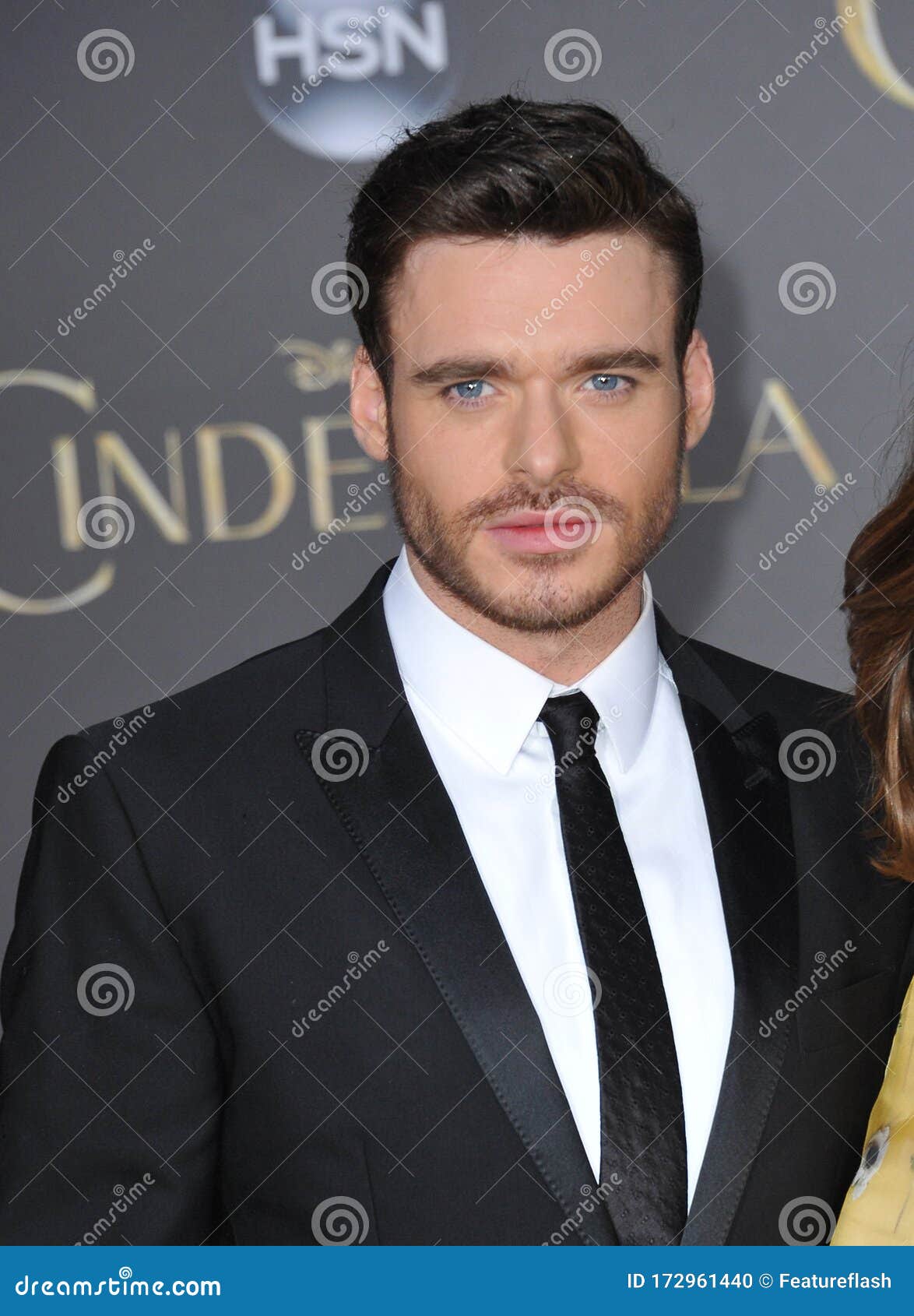 Richard Madden Fans With Walt Disney Movie Posters Editorial Photo ...