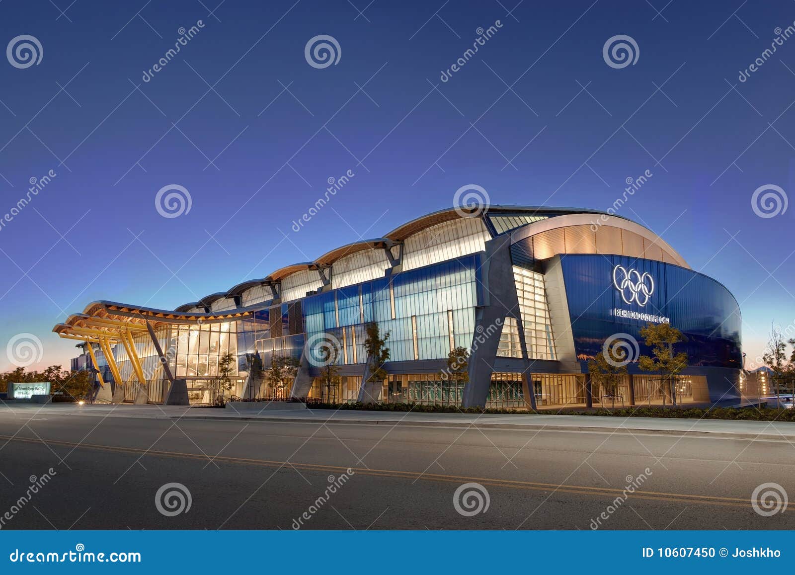 Richmond 2010 Olympic Speed Skating Oval Editorial Image Image of