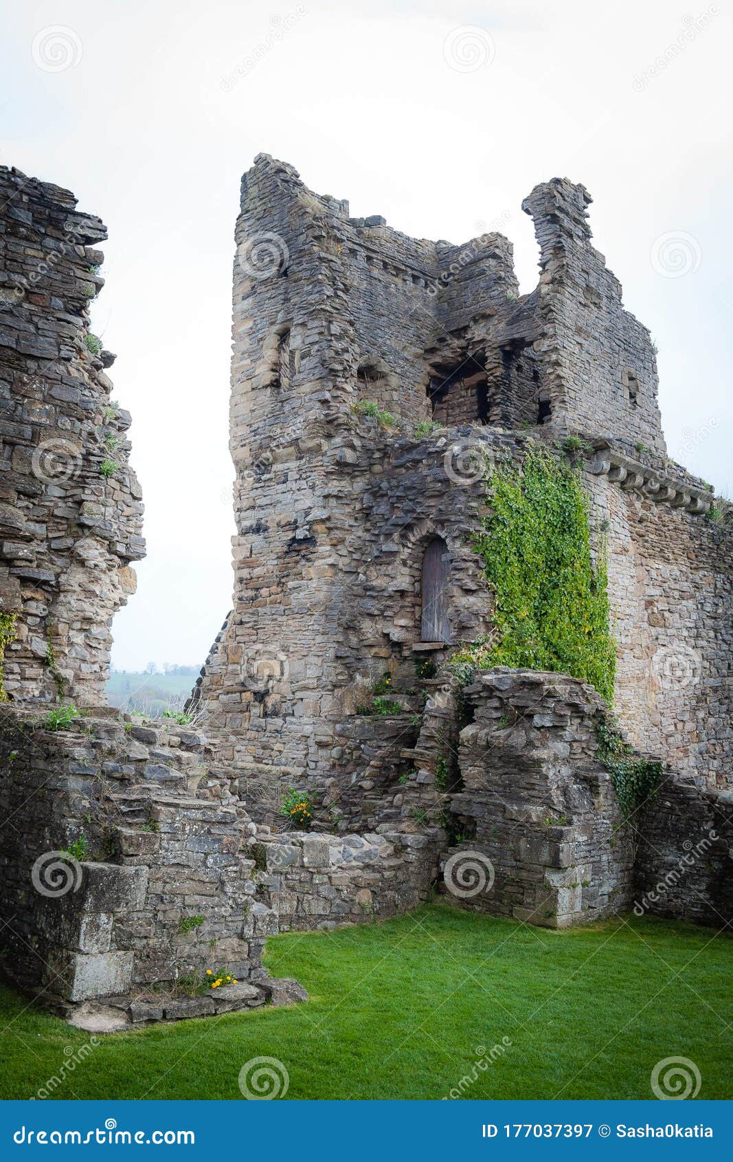 Richmond Castle Richmond England Stock Image Image Of Kingdom Stone 177037397