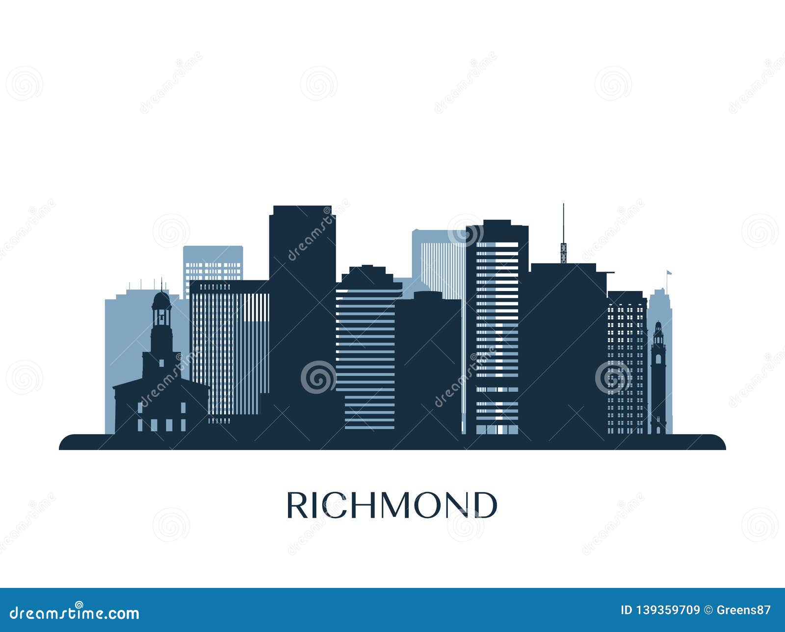 Featured image of post Richmond Skyline Silhouette Download a free preview or high quality adobe illustrator ai eps pdf and high resolution jpeg versions