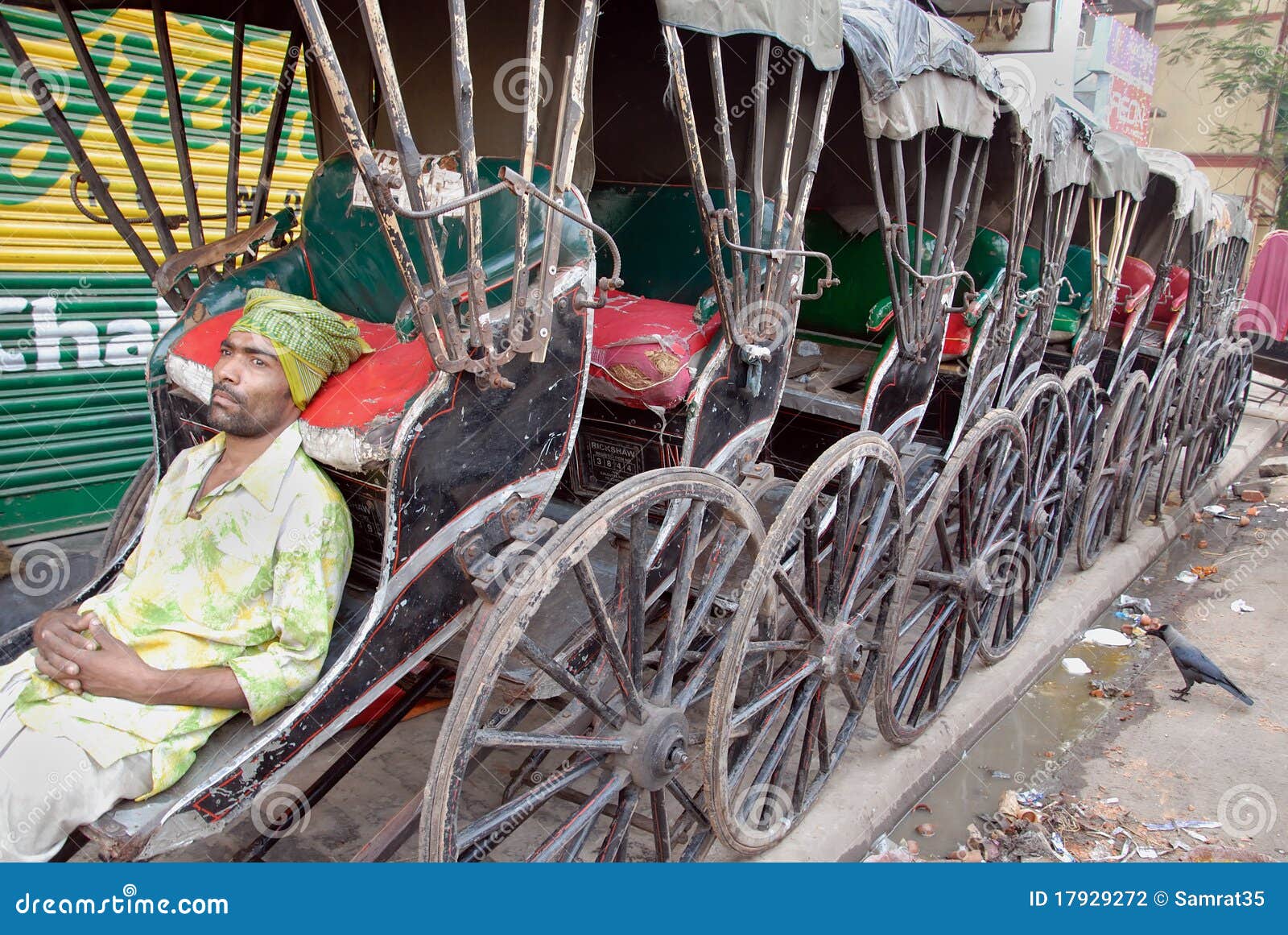 Rickshaw Pullers in Kolkata Editorial Photography Image of economy