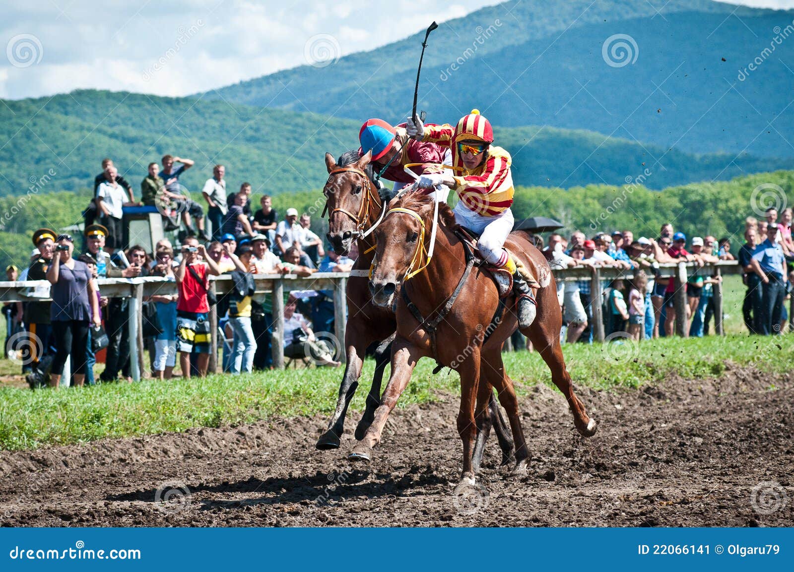 Riders Finish a Race Waving Whips Editorial Photo Image of colorful