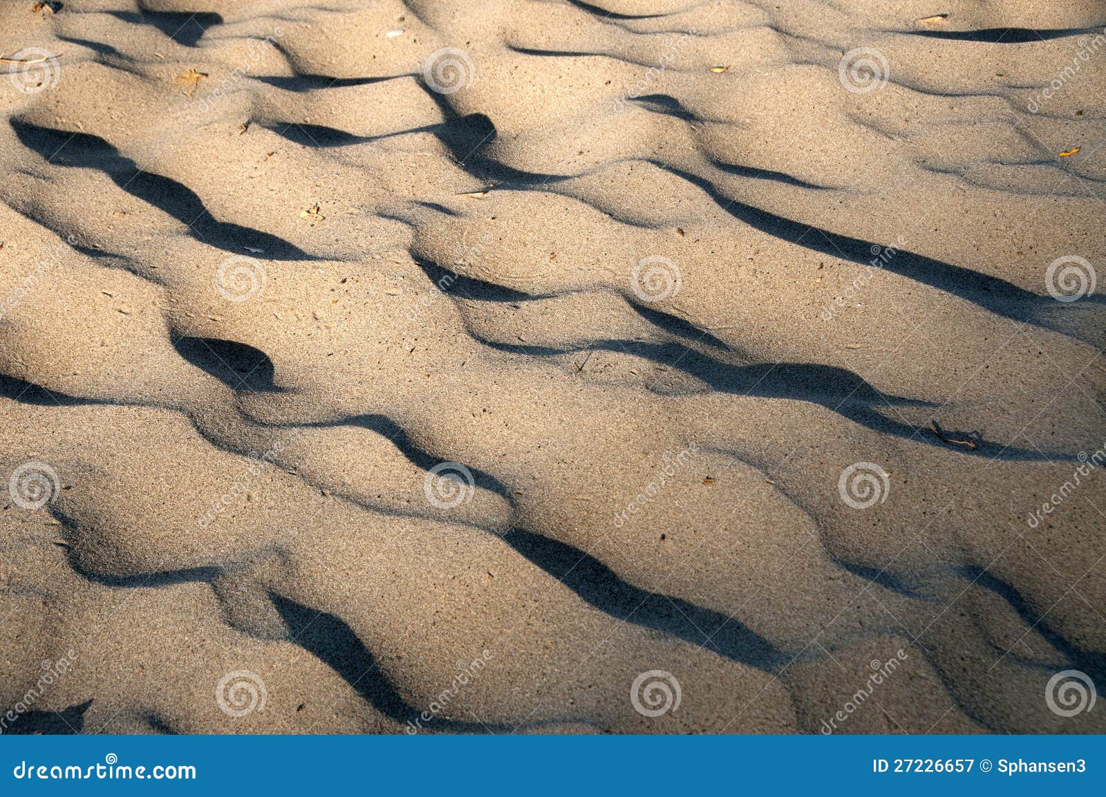 ridges of sand