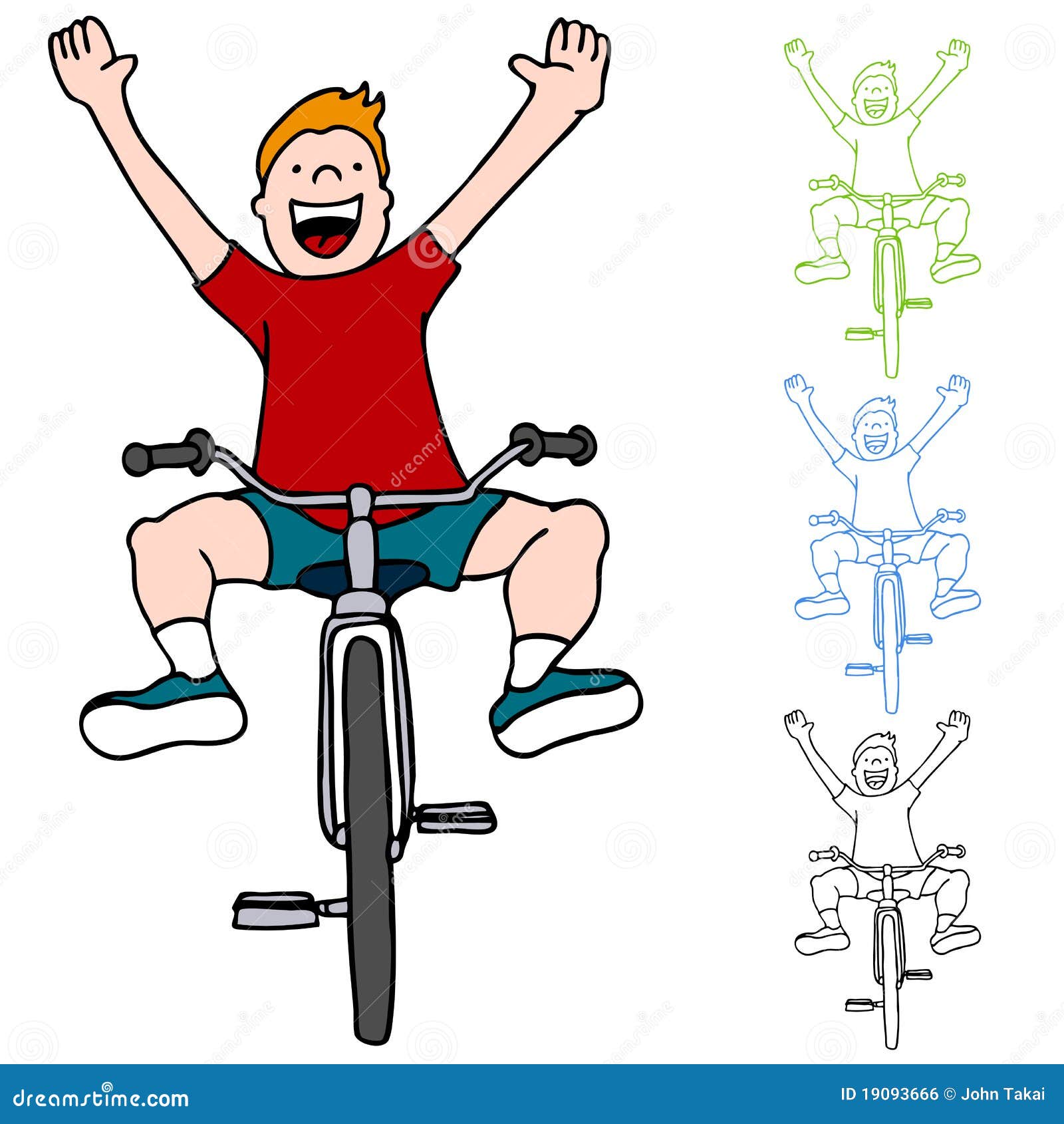 clipart child on bike - photo #44