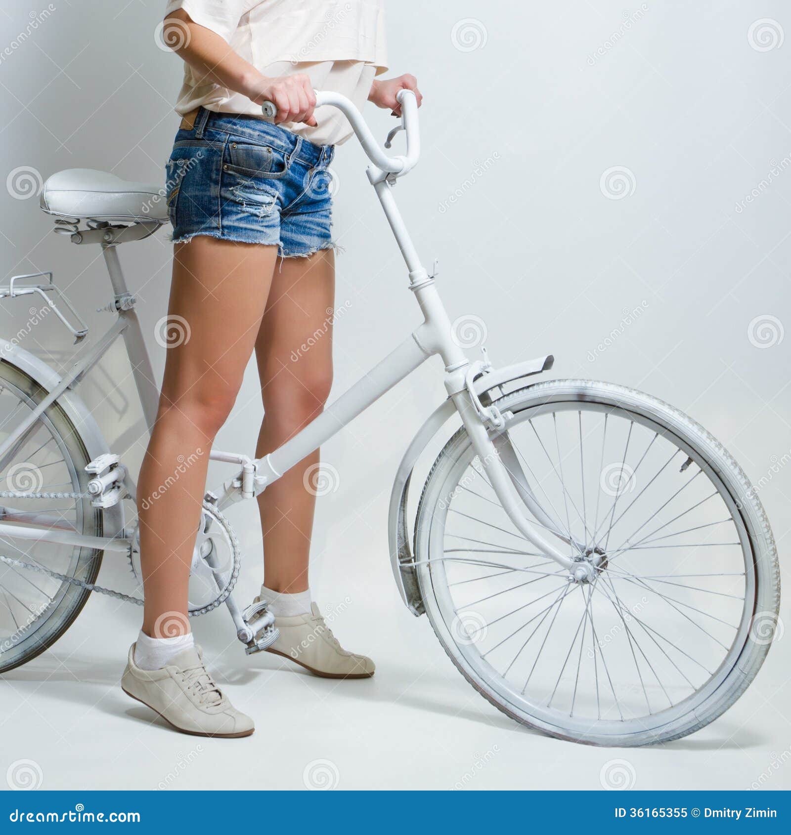 Riding vintage bicycle stock image. Image of sport, ride 36165355