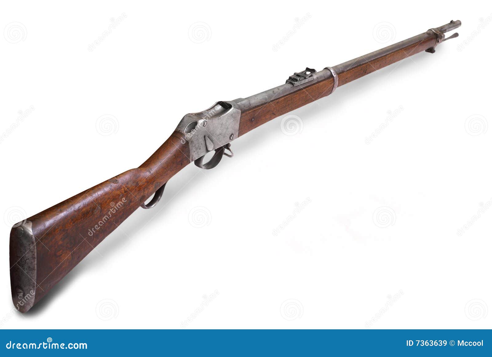 Rifle De Infantería De Gran Bretaña Del Siglo XIX Imagen de archivo Imagen de ejército, viejo