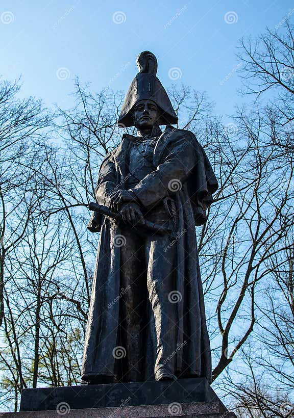 Bronze Monument To Russian Field Marshall Barclay De Tolly in Riga ...