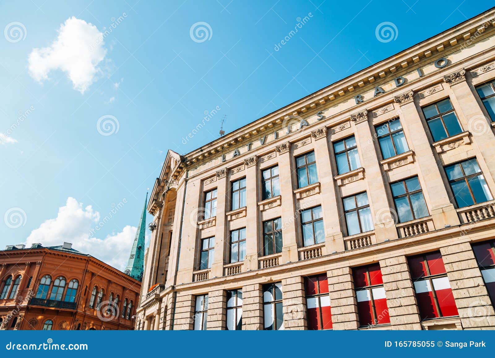 Latvijas Radio Building in Riga, Latvia Editorial Image - Image of  district, building: 165785055