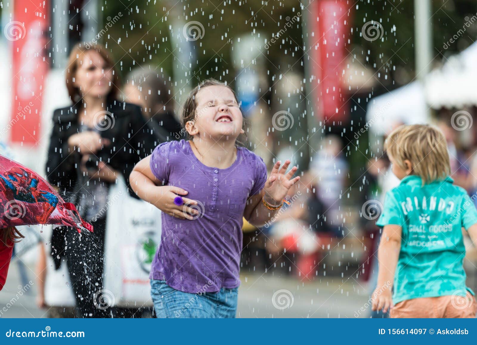 RIGA, LATVIA - AUGUST 17, 2014: People on the Streets of Riga City ...