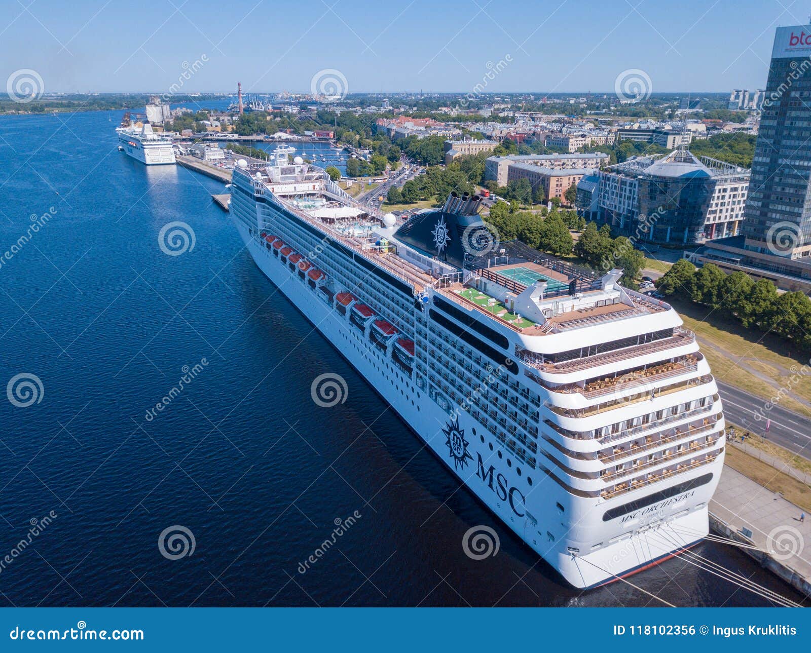 msc cruise latvia