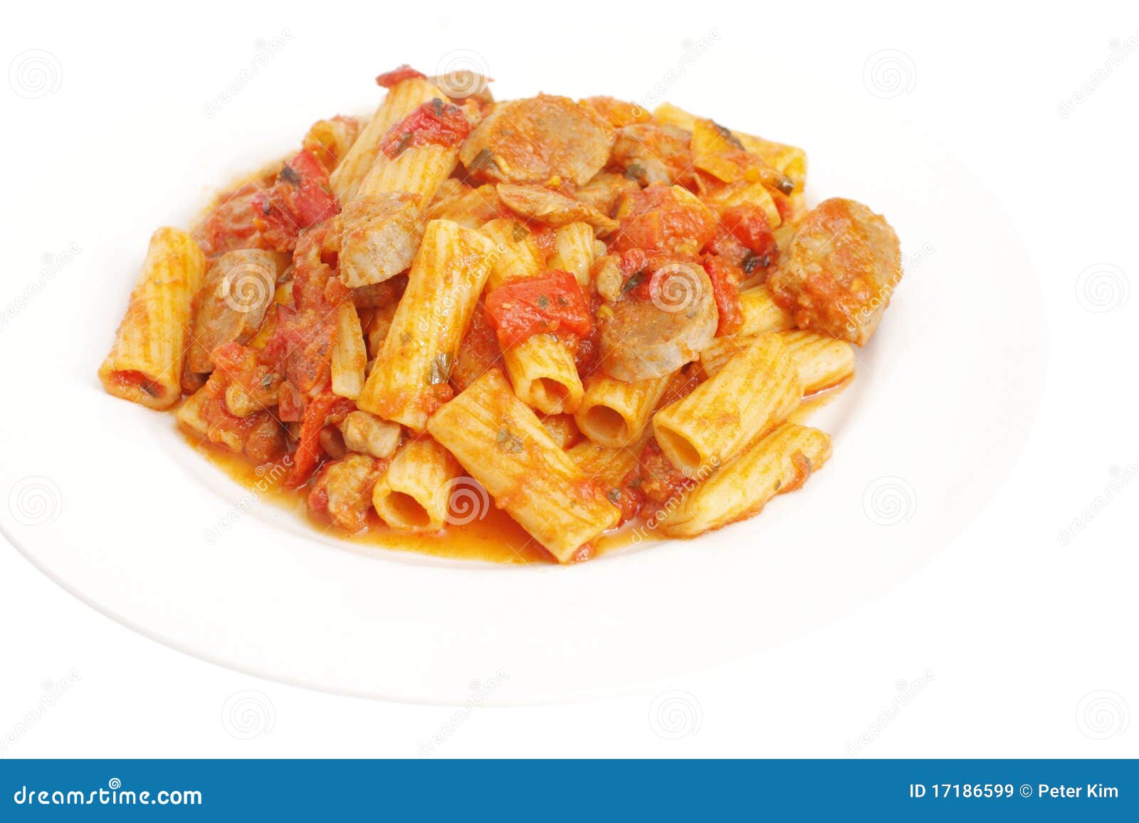Rigatoni pasta stock image. Image of cuisine, studio 17186599