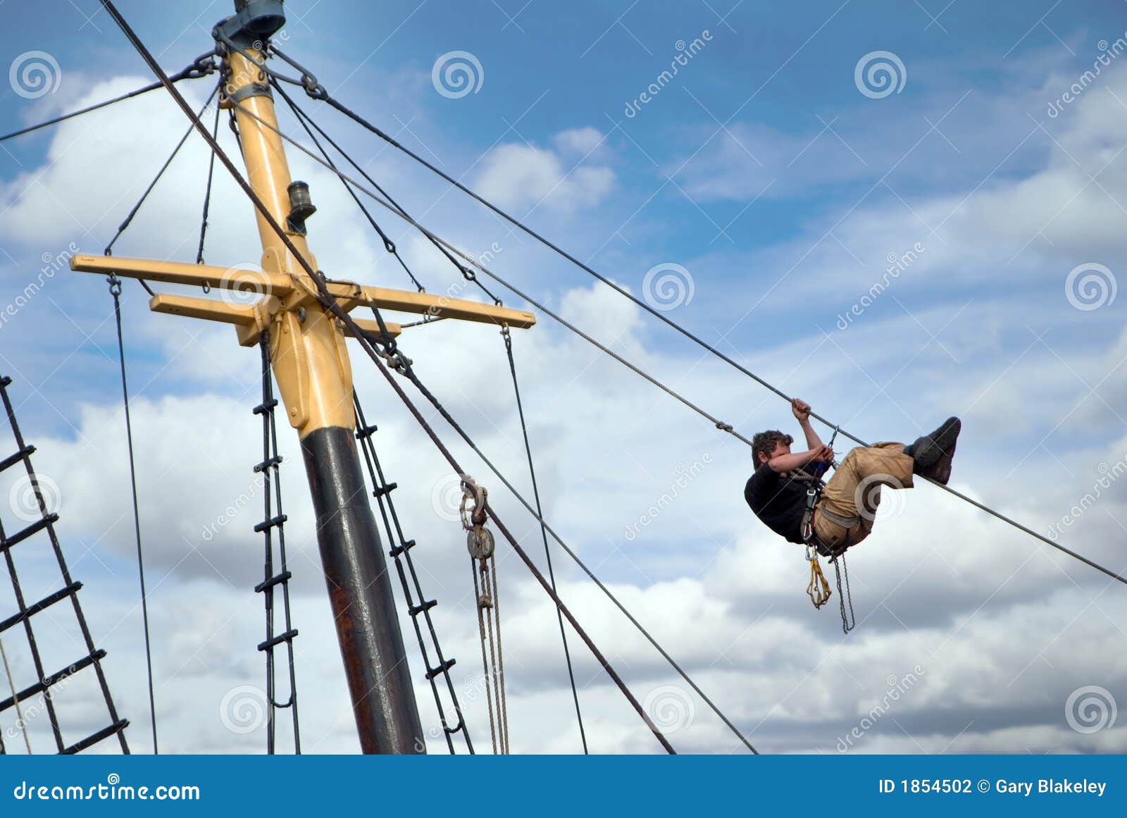 Rigging stock photo. Image of effort, difficult, blue 1854502