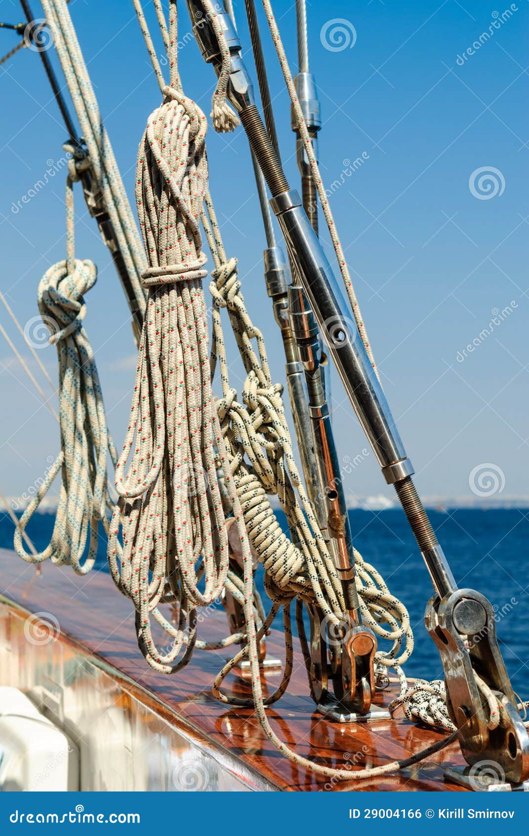 Rigging of an luxury yacht stock photo. Image of travel 29004166