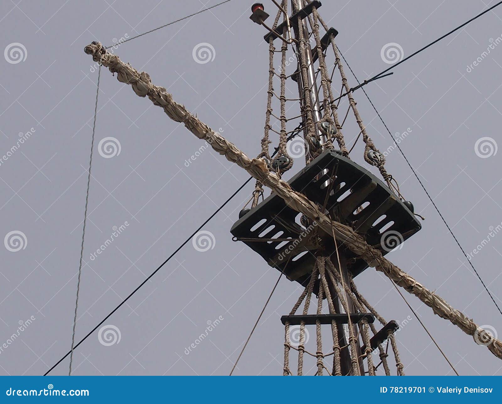 Rigging stock image. Image of flagstaff, equipment, yachts 78219701