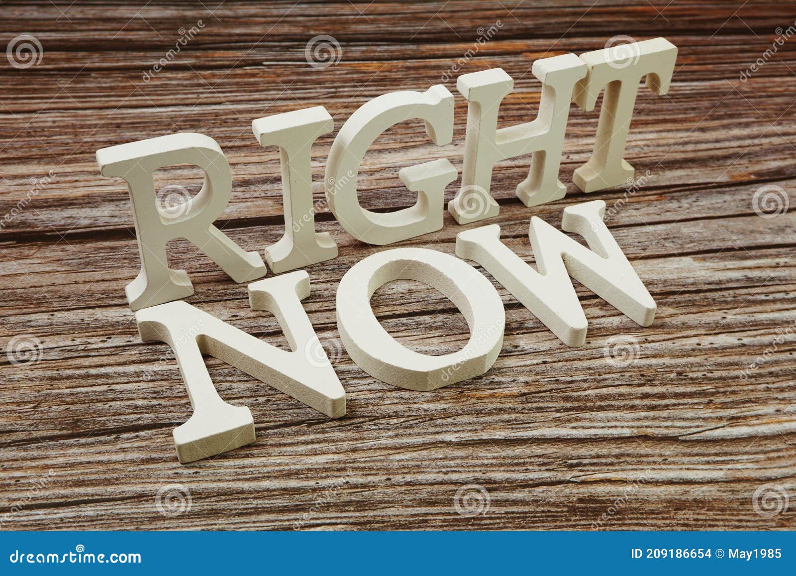 Right Now Word Alphabet Letters on Wooden Background Stock Photo Right Now Word Alphabet Letters on Wooden Background Stock Photo