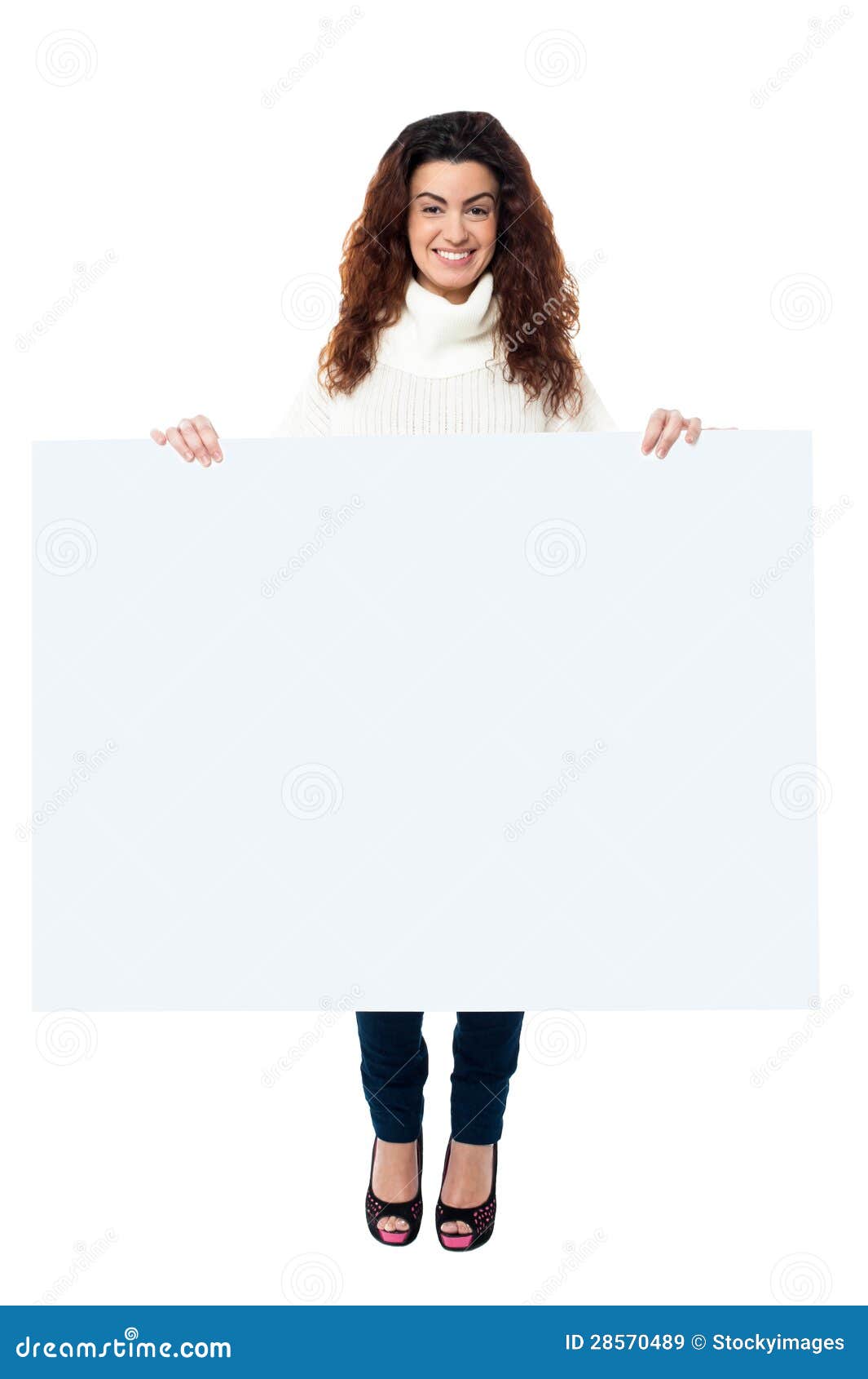 Right Place To Promote Your Business Stock Image - Image of advertise