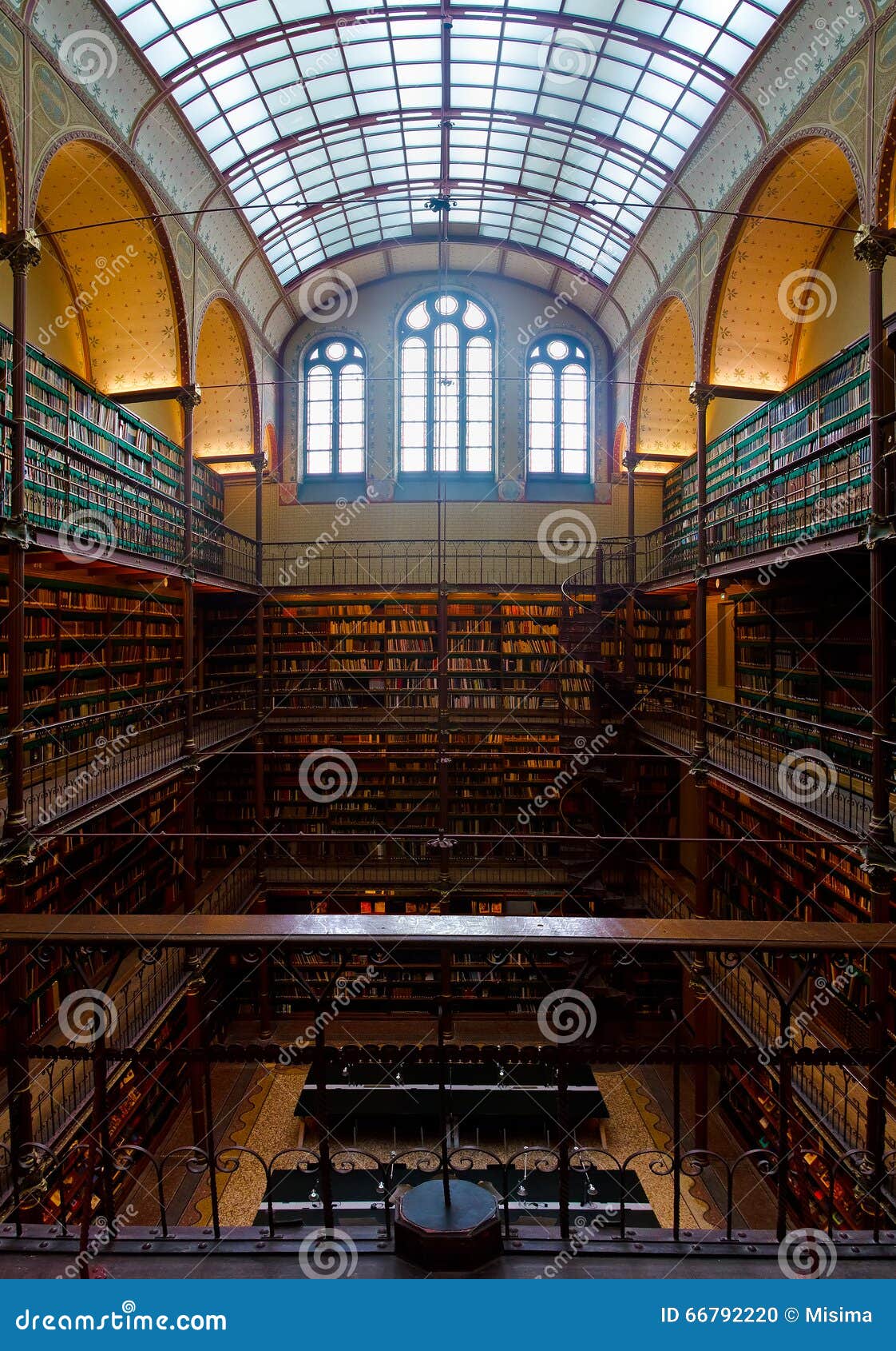 Rijksmuseum Amsterdam Library Editorial Image - Image of books ...