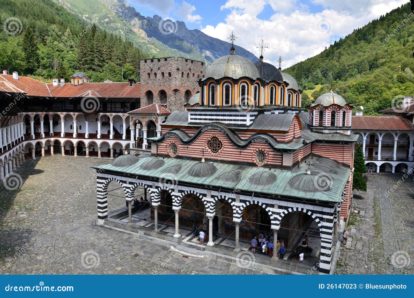 rila monastery in bulgaria