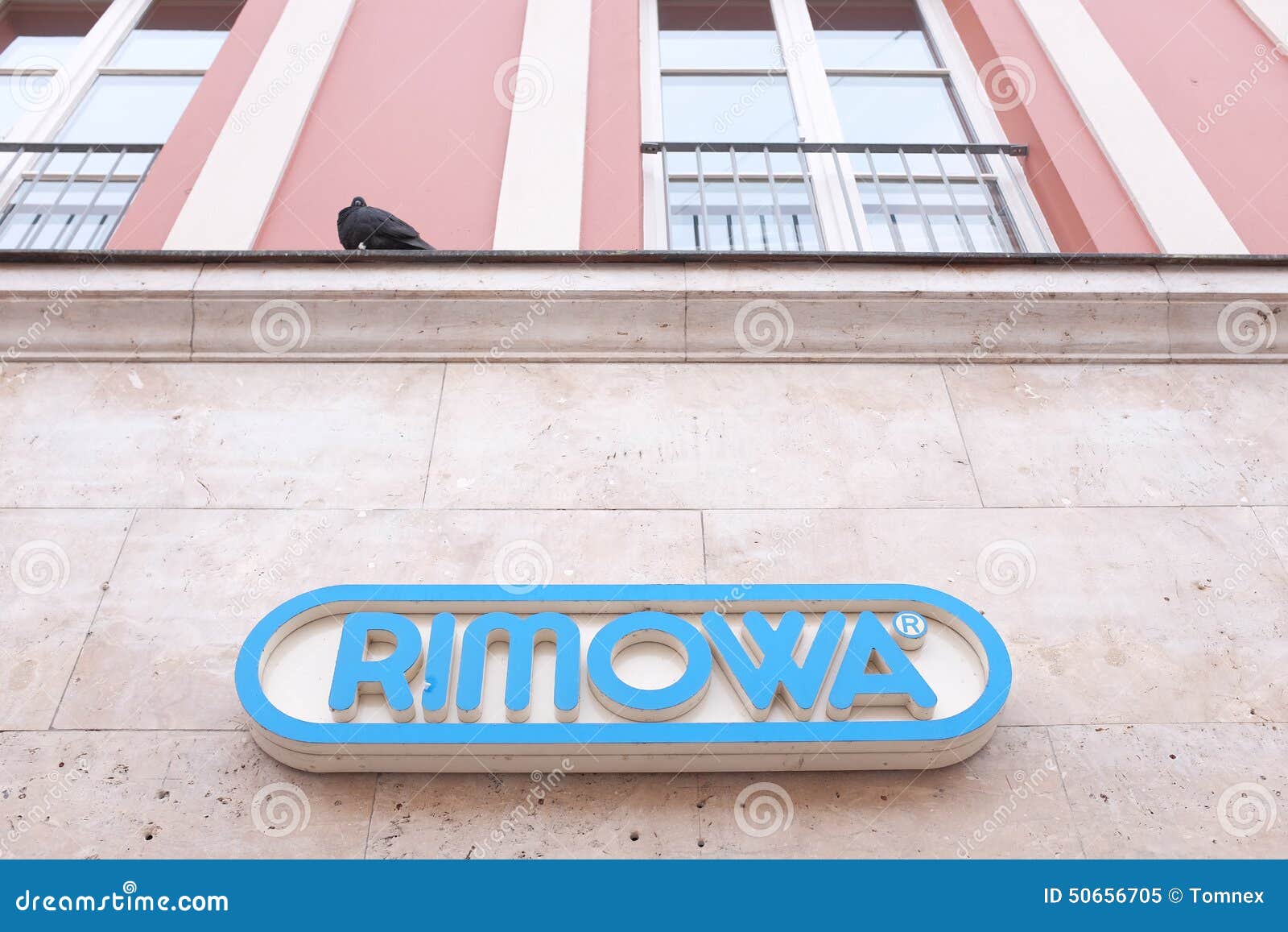 Rimowa Luggage Company Logo Editorial Stock Image - Image of