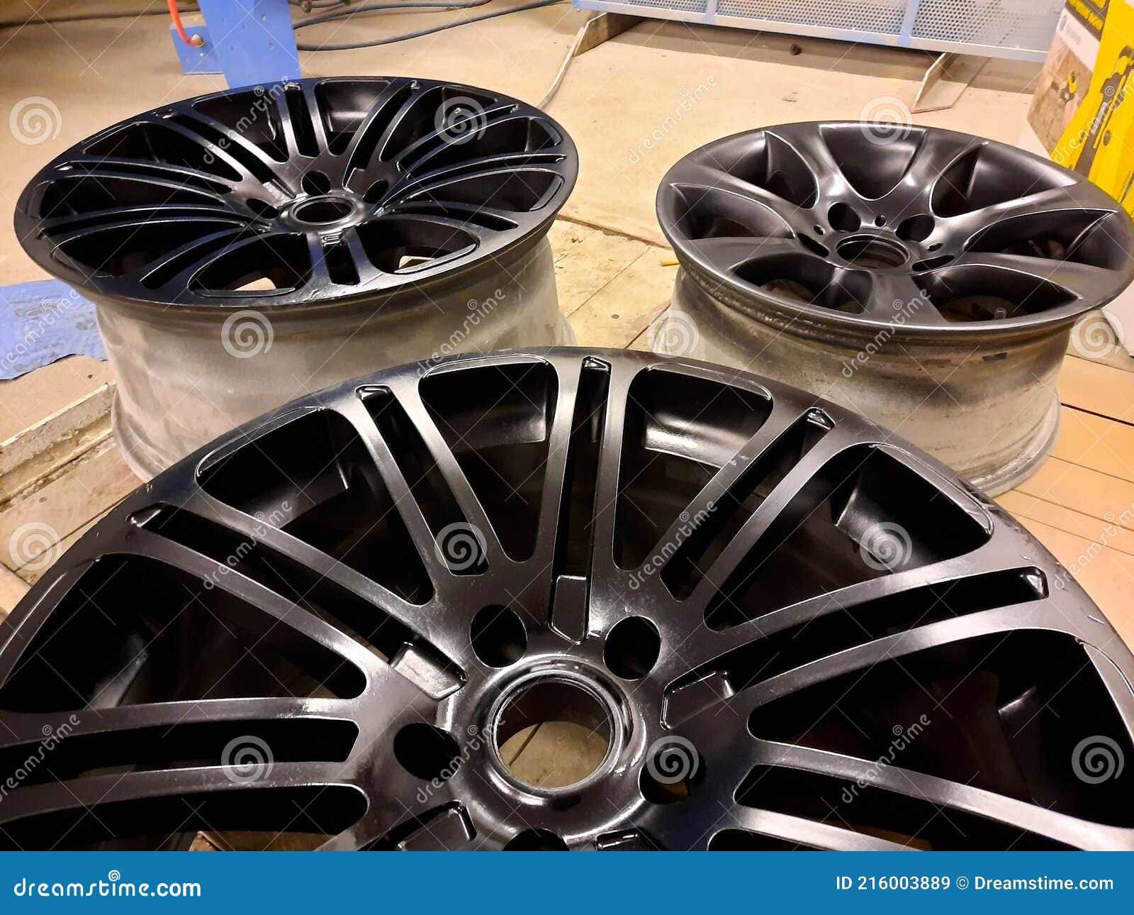 Rims paint new style bmw stock image. Image of rims 216003889