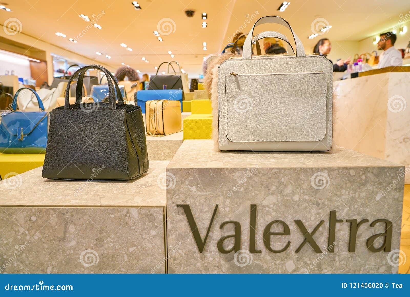 SHOPPING: Louis Vuitton Boutique, Milan, Italy Editorial