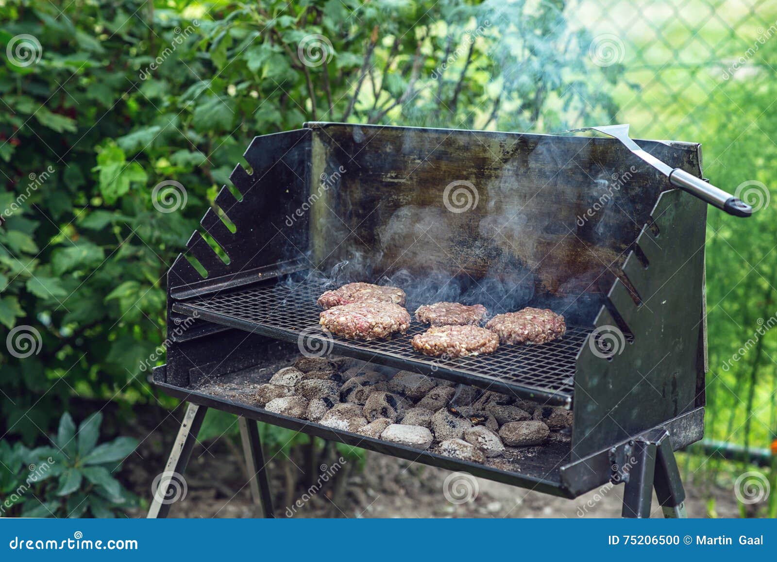 Rindfleisch Oder Schweinefleischgrillburger Fur Den