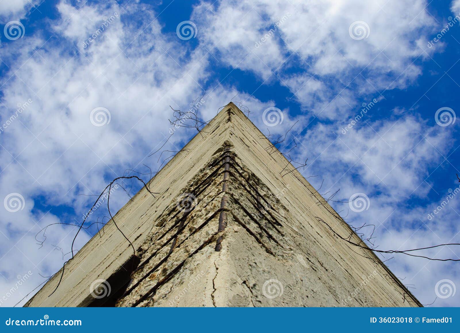 rinforced concrete pyramid-d