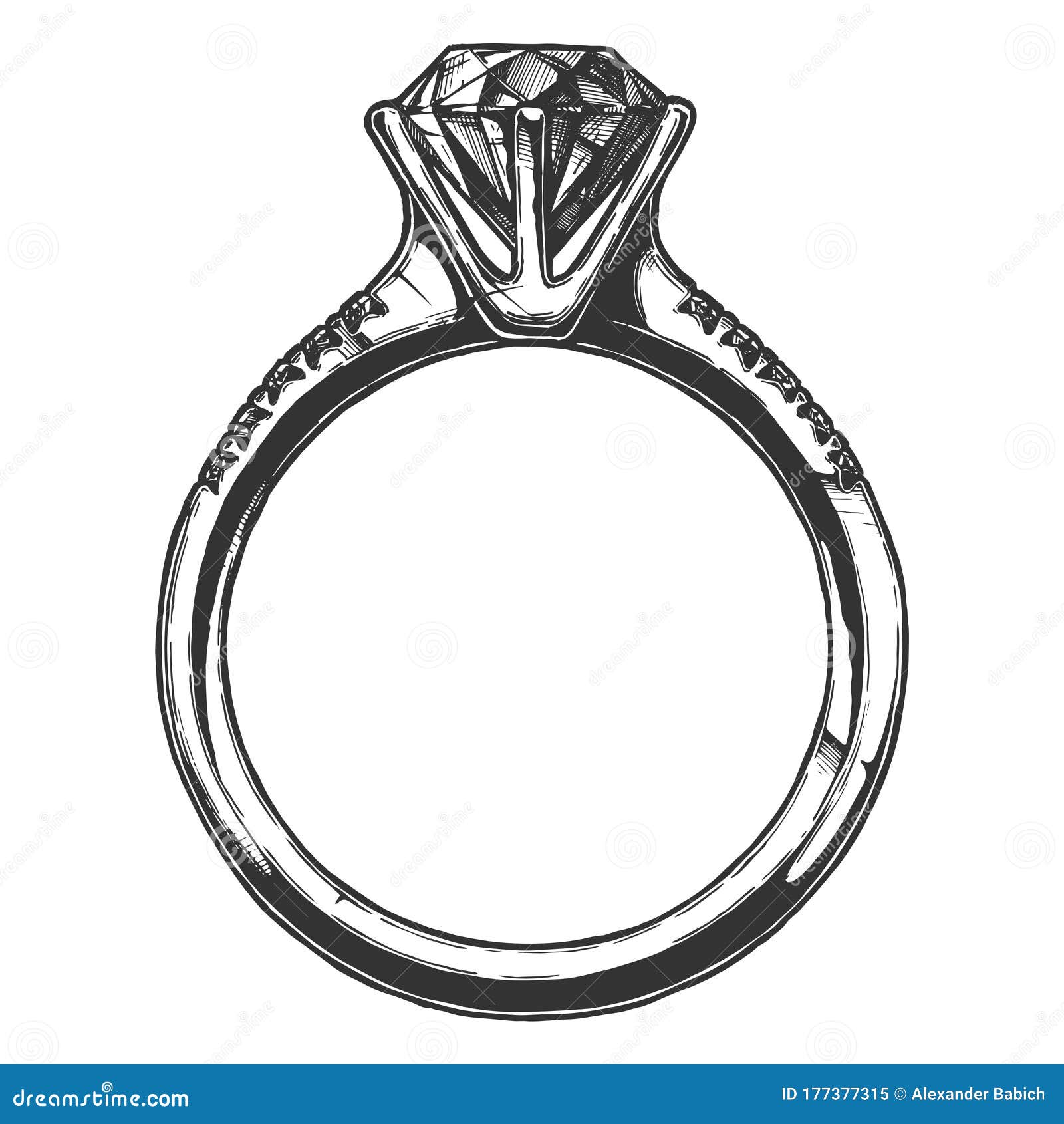 Comicstyle Engagement Ring Icon With Diamond For Wedding Jewelry  Illustration Vector, Wife, Crystal, Present PNG and Vector with Transparent  Background for Free Download