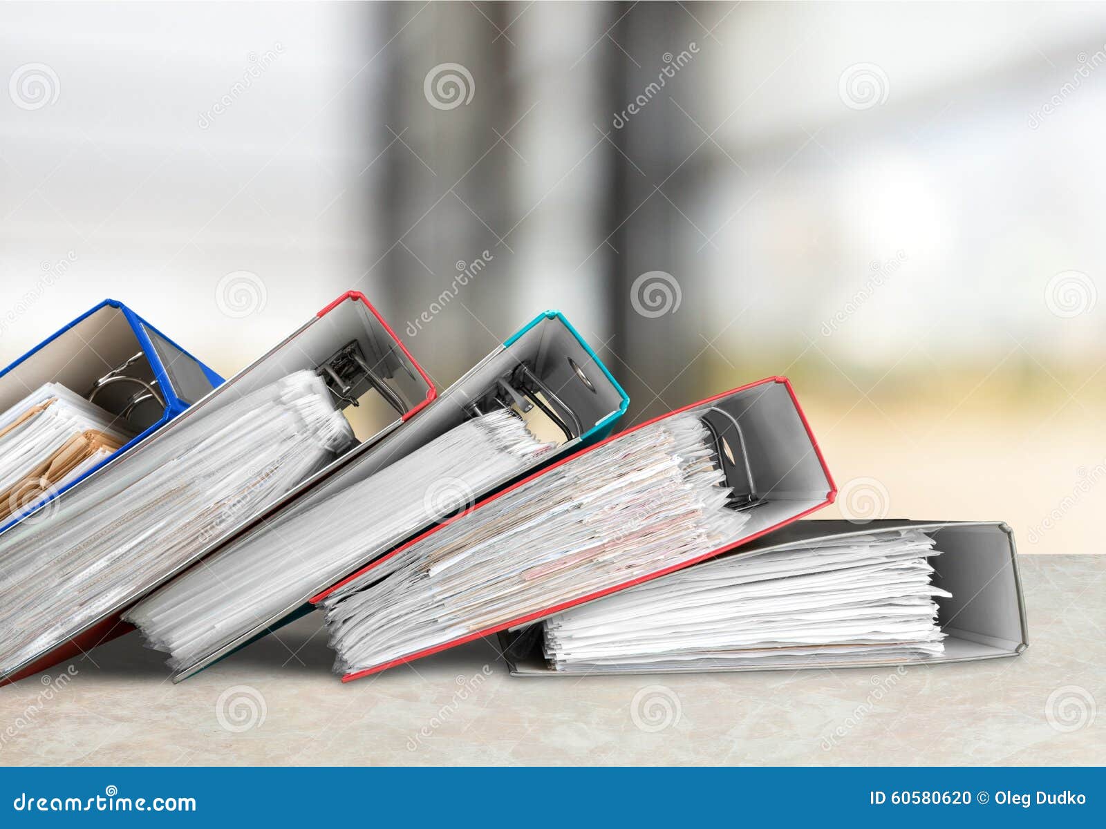 Ring Binders foto de archivo. Imagen de papel, negocios 60580620