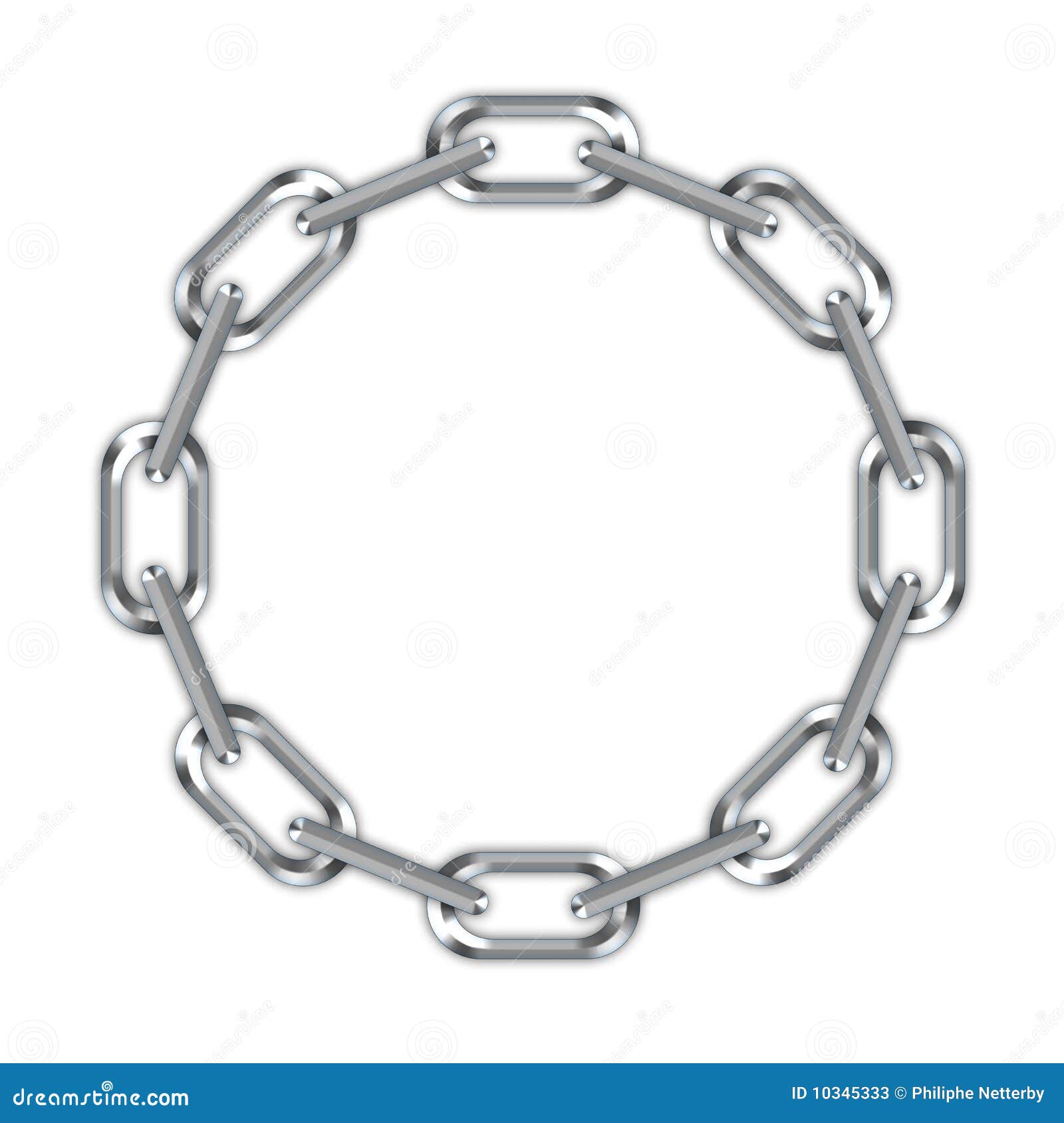 Ring Of Chain Stock Photos - Image: 10345333