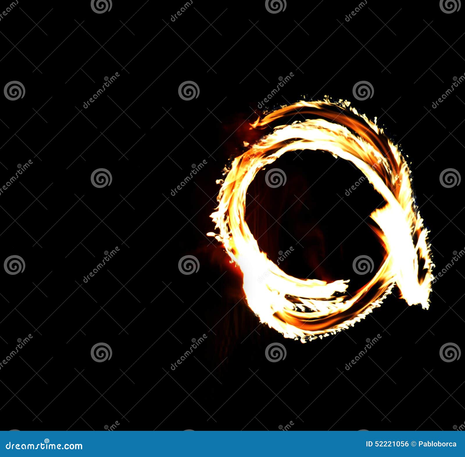 Ring of fire stock photo. Image of view, circle, ring 52221056