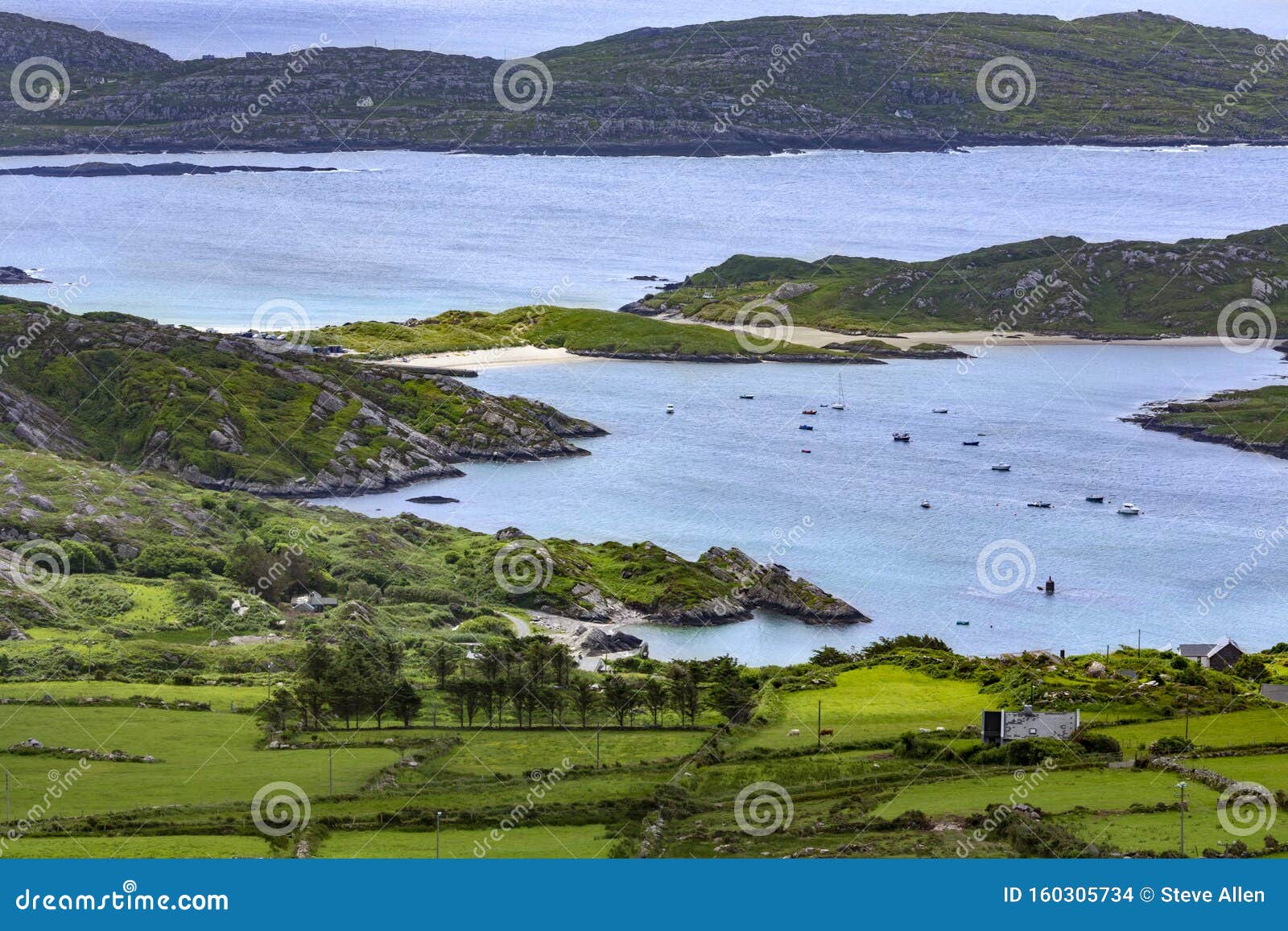 Ring of Kerry - Wild Atlantic Way - Republic of Ireland Stock Photo ...