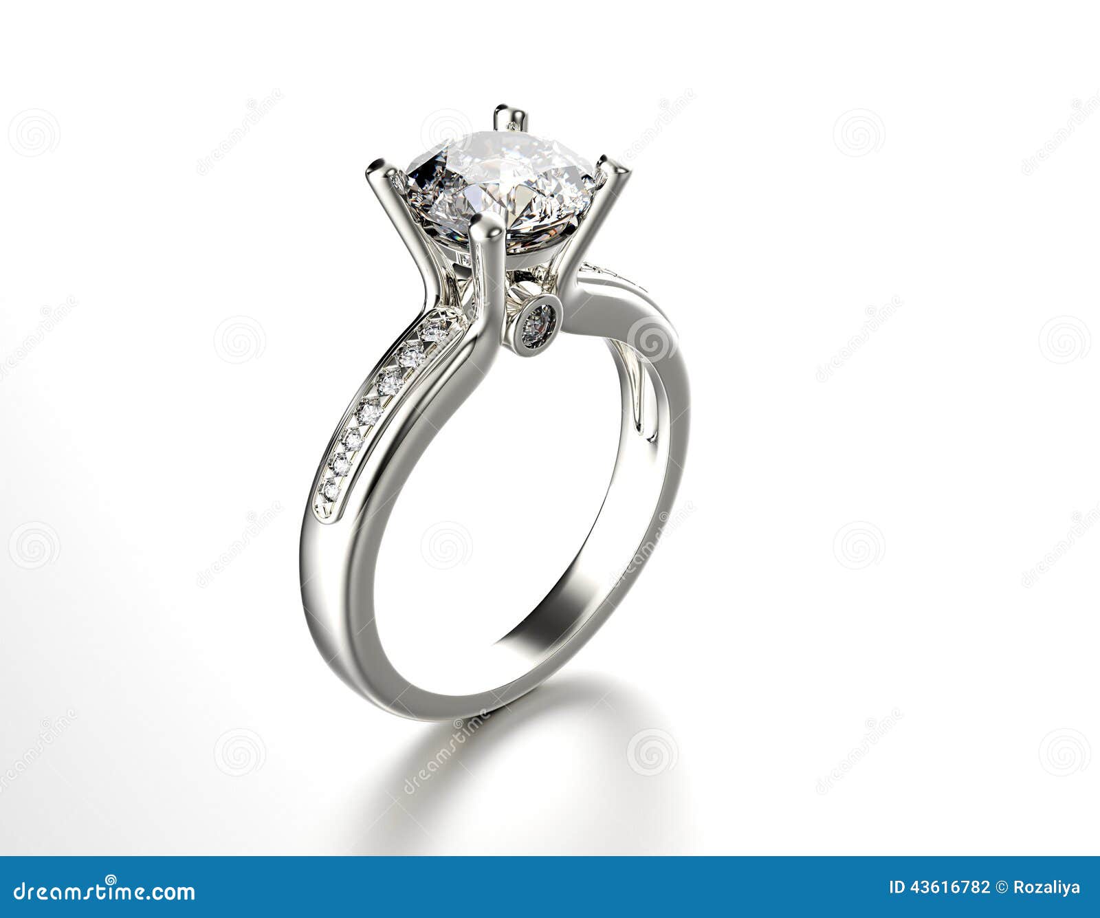 Ring Met Diamant De Achtergrond Van Manierjuwelen Stock Foto - Image of ...
